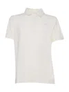 Ballantyne White Polo With Logo In White