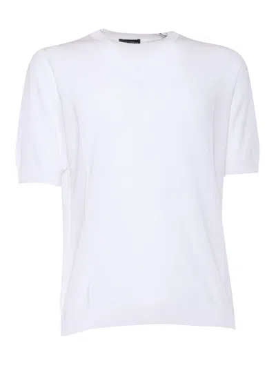 BALLANTYNE WHITE SHORT-SLEEVED SHIRT