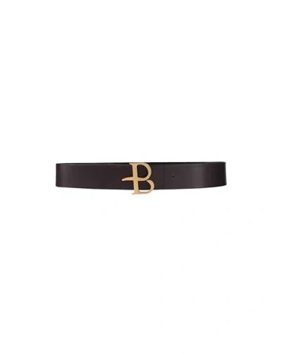 Ballantyne Woman Belt Black Size 30 Soft Leather