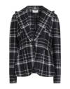 Ballantyne Woman Blazer Midnight Blue Size 8 Wool, Cashmere In Multi