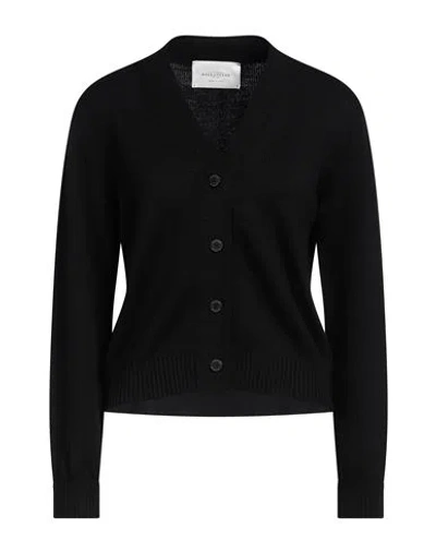 Ballantyne Woman Cardigan Black Size 4 Wool