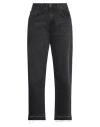 Ballantyne Woman Jeans Black Size 30 Cotton In Black