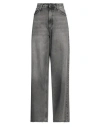 Ballantyne Woman Jeans Grey Size 30 Cotton