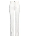 Ballantyne Woman Jeans White Size 32 Cotton, Elastane In White