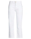 Ballantyne Woman Jeans White Size 30 Cotton In White