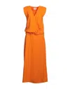 Ballantyne Long Dresses In Orange