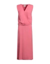 Ballantyne Woman Maxi Dress Pink Size 4 Polyester