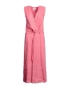 Ballantyne Woman Maxi Dress Pink Size 6 Linen