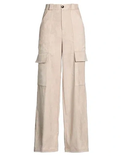 Ballantyne Woman Pants Beige Size 10 Polyester, Elastane In Neutral