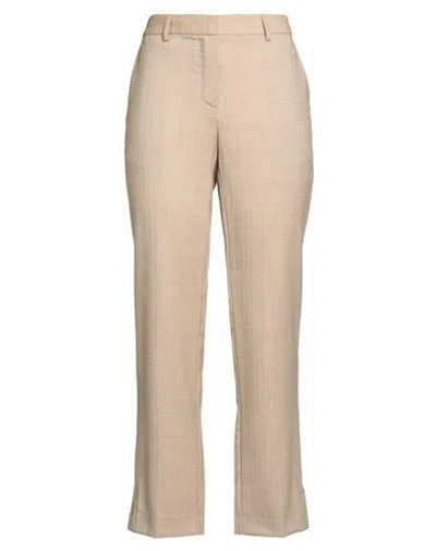 Ballantyne Woman Pants Beige Size 8 Virgin Wool, Elastane In Neutral