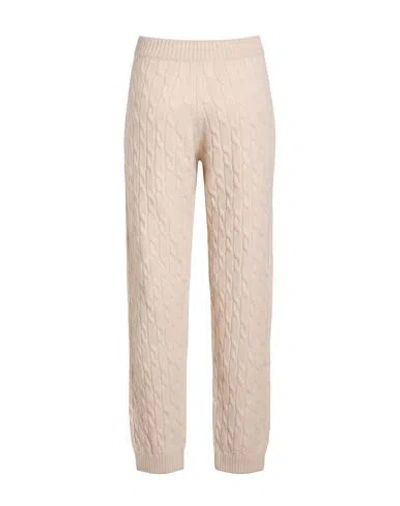 Ballantyne Woman Pants Beige Size 8 Wool In Brown
