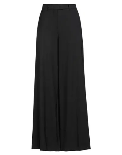 Ballantyne Woman Pants Black Size 6 Polyester, Virgin Wool, Elastane