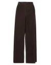 Ballantyne Woman Pants Chocolate Brown Size 6 Cotton