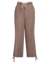 Ballantyne Baggy Brown Trousers In Brown