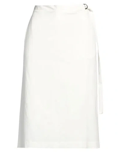Ballantyne Woman Pants Cream Size 6 Cotton, Elastane In White