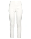 Ballantyne Woman Pants Cream Size 8 Cotton, Elastane