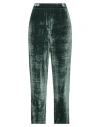 Ballantyne Woman Pants Dark Green Size 4 Viscose, Silk