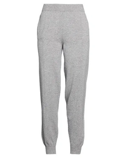 Ballantyne Woman Pants Grey Size 2 Wool In Gray