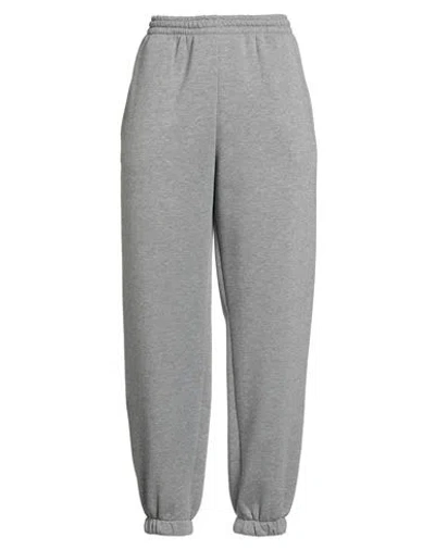 Ballantyne Woman Pants Grey Size M Cotton In Gray