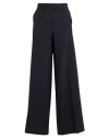 Ballantyne Woman Pants Midnight Blue Size 2 Polyester, Virgin Wool, Elastane