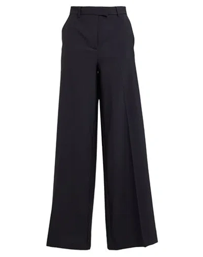 Ballantyne Woman Pants Midnight Blue Size 2 Polyester, Virgin Wool, Elastane