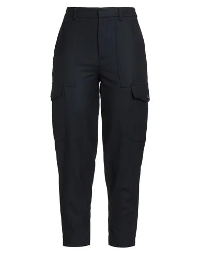 Ballantyne Woman Pants Midnight Blue Size 8 Virgin Wool, Elastane