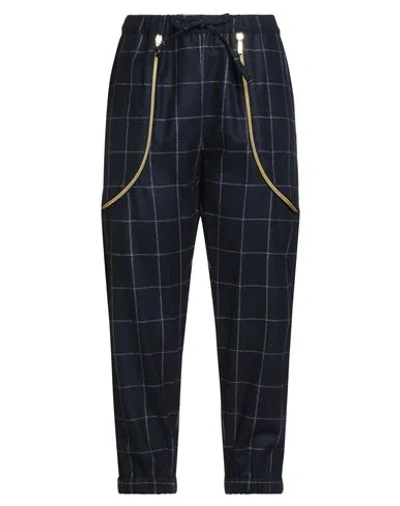 Ballantyne Woman Pants Midnight Blue Size 8 Wool