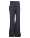 Ballantyne Woman Pants Navy Size 6 Polyester, Virgin Wool