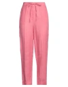 Ballantyne Woman Pants Pink Size 2 Linen