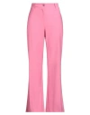 Ballantyne Woman Pants Pink Size 8 Polyester, Virgin Wool, Elastane In Pink