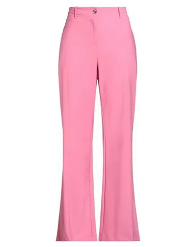 Ballantyne Woman Pants Pink Size 8 Polyester, Virgin Wool, Elastane