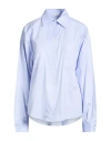 Ballantyne Blue Regular Solid Shirt In Blue
