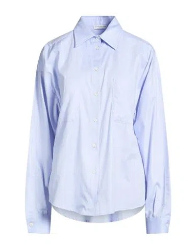 BALLANTYNE BALLANTYNE WOMAN SHIRT LIGHT BLUE SIZE 6 COTTON