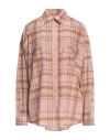 Ballantyne Woman Shirt Pink Size 4 Silk, Cotton In Pink