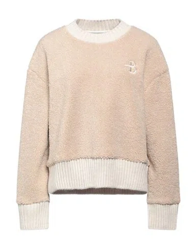 Ballantyne Woman Sweater Beige Size L Polyester In Neutral