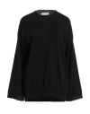 Ballantyne Woman Sweater Black Size 8 Cashmere
