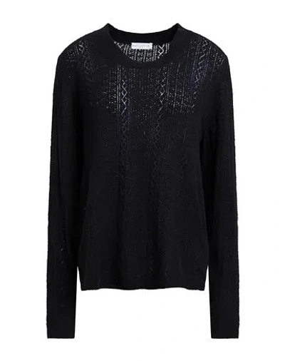 Ballantyne Woman Sweater Black Size 8 Polyamide, Cotton