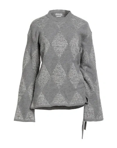 Ballantyne Woman Sweater Grey Size 6 Wool, Cashmere, Polyester, Pvc - Polyvinyl Chloride In Gray