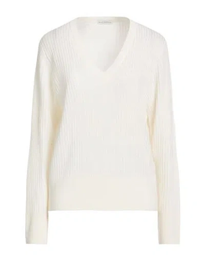Ballantyne Woman Sweater Ivory Size 10 Wool In Pattern