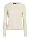 Ballantyne Woman Sweater Light Green Size 10 Cotton, Cashmere