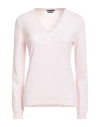 Ballantyne Woman Sweater Light Pink Size 6 Cashmere