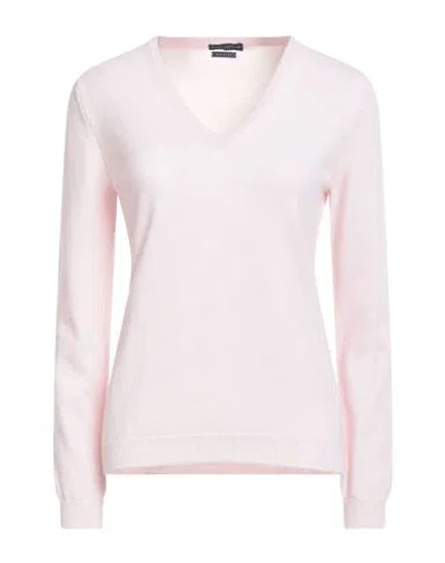 Ballantyne Woman Sweater Light Pink Size 6 Cashmere