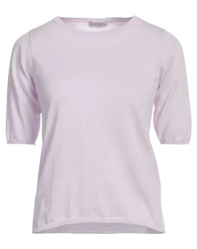 Ballantyne Woman Sweater Lilac Size 10 Cotton