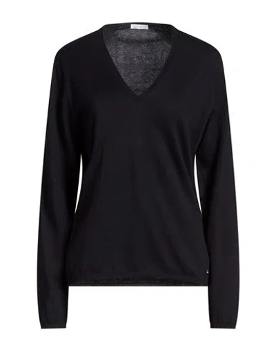 Ballantyne Woman Sweater Midnight Blue Size 6 Cotton