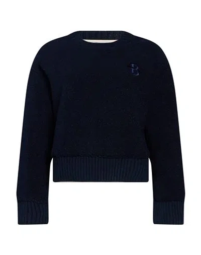 Ballantyne Woman Sweater Navy Size Xs Polyester In Black