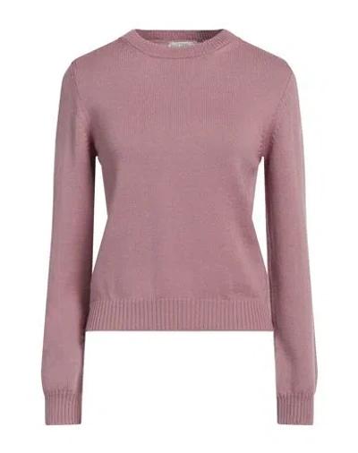 Ballantyne Woman Sweater Pastel Pink Size 8 Wool