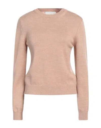 Ballantyne Woman Sweater Sand Size 4 Wool