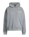 Ballantyne Woman Sweatshirt Grey Size M Cotton In Gray