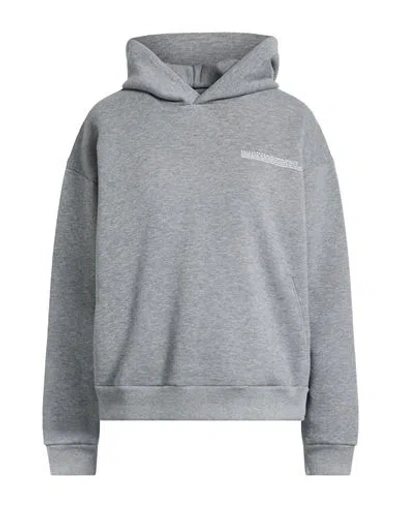 Ballantyne Woman Sweatshirt Grey Size M Cotton In Gray