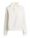 Ballantyne Woman Sweatshirt Ivory Size Xs Cotton In Neutral